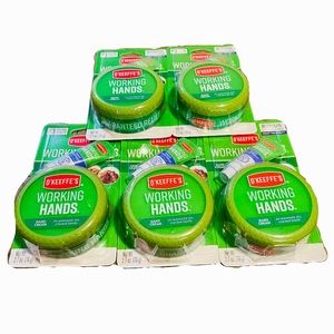 5 O'Keeffe's Working Hands Hand Cream 2.7 oz Bonus Night Treatment .25 oz.